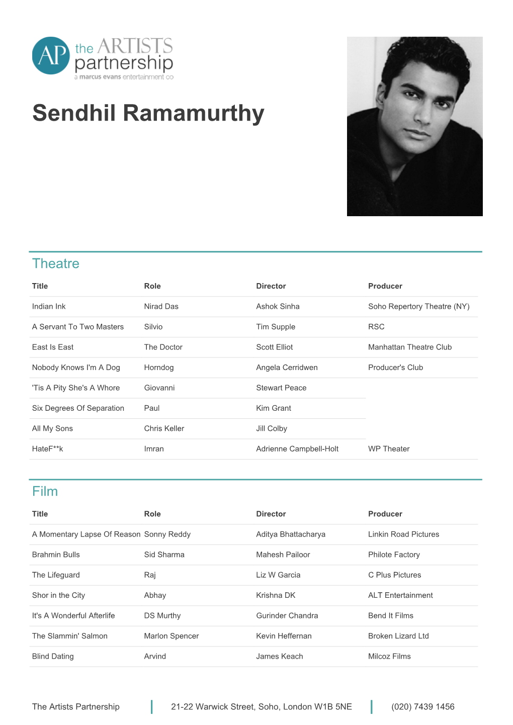 Sendhil Ramamurthy