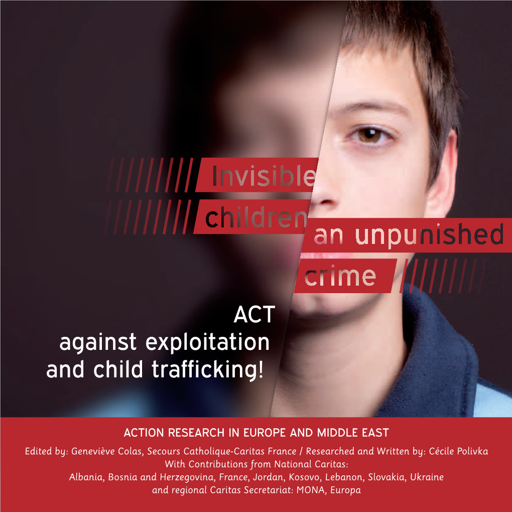 Act Against Exploitation and Child Trafficking!