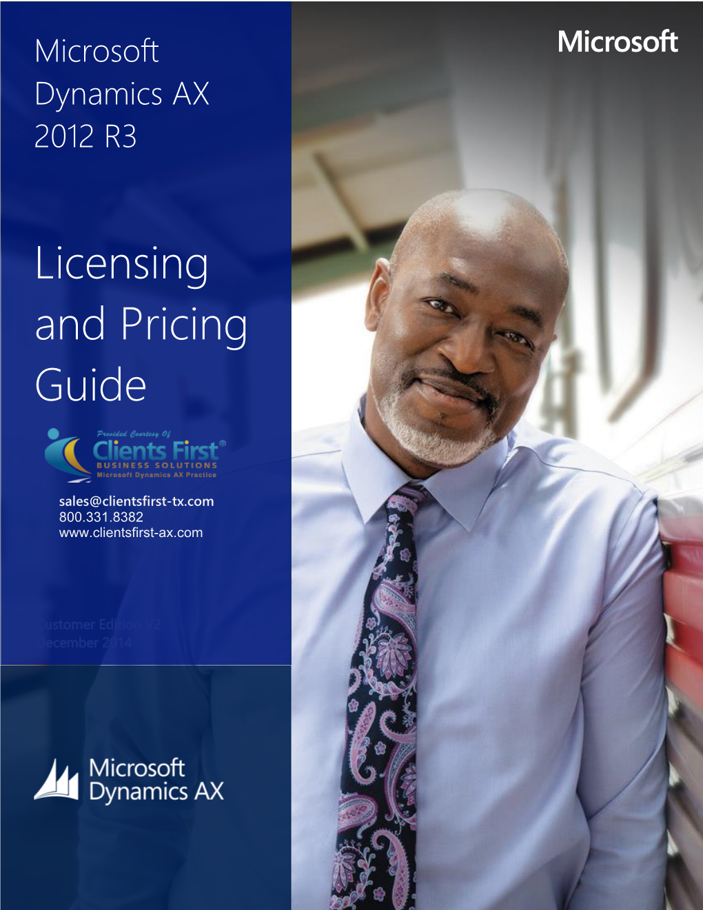 Microsoft Dynamics AX 2012 R3 Licensing and Pricing Guide