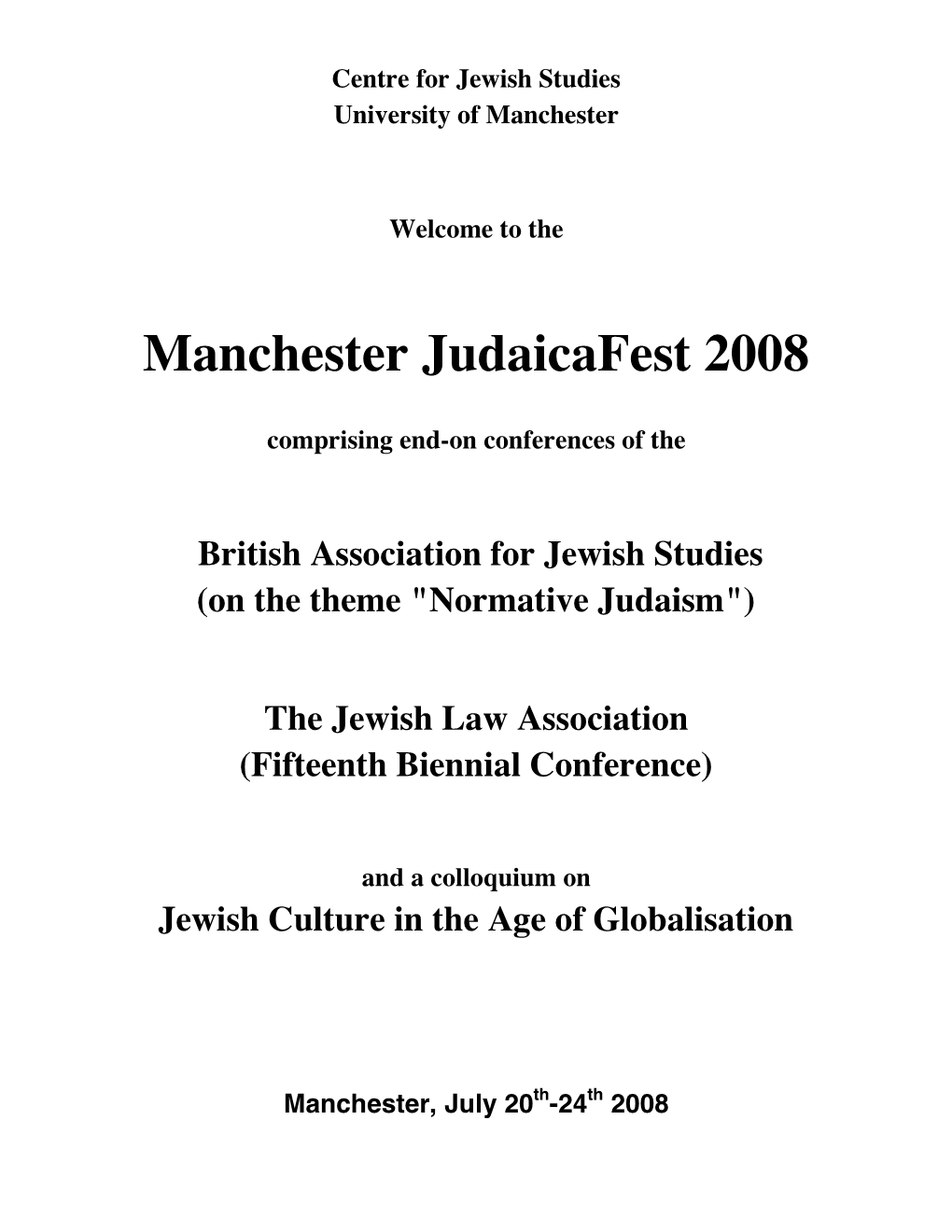 Normative Judaism