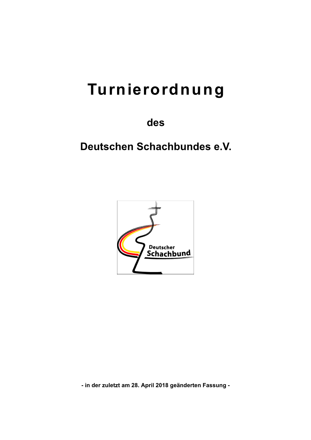 Turnierordnung