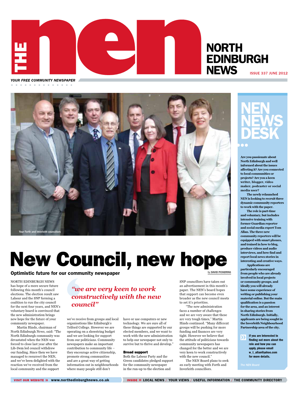 New Council, New Hope