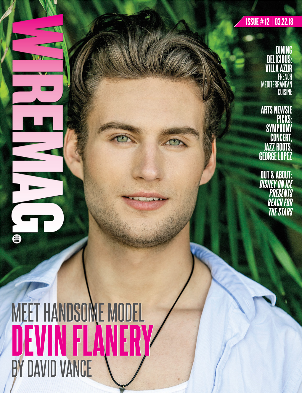 Meet Handsome Model Devin Flanery by David Vance