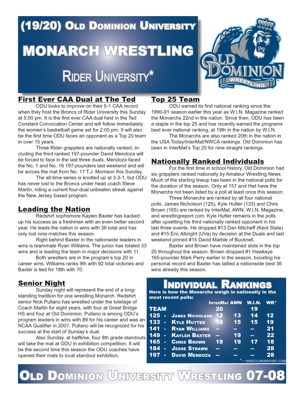 Monarch Wrestling