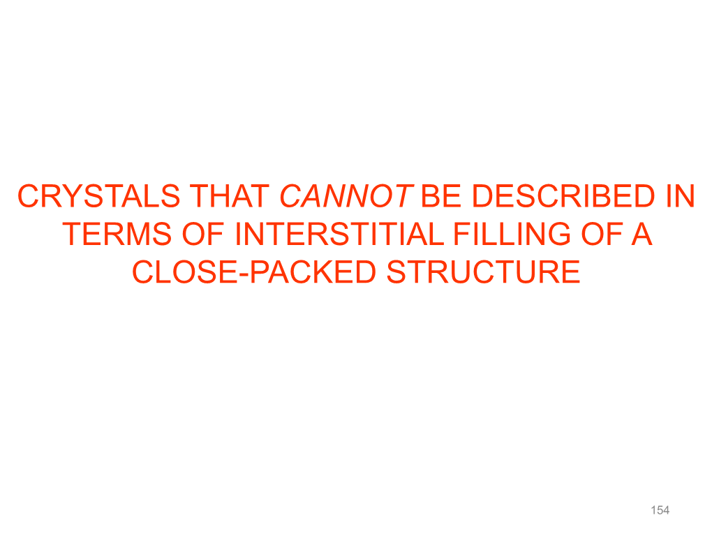 Pauling's Rules: Goldschmidt's Structural Principles for Ionic Crystals Were Summarized by Linus Pauling in a Set of 5 Rules