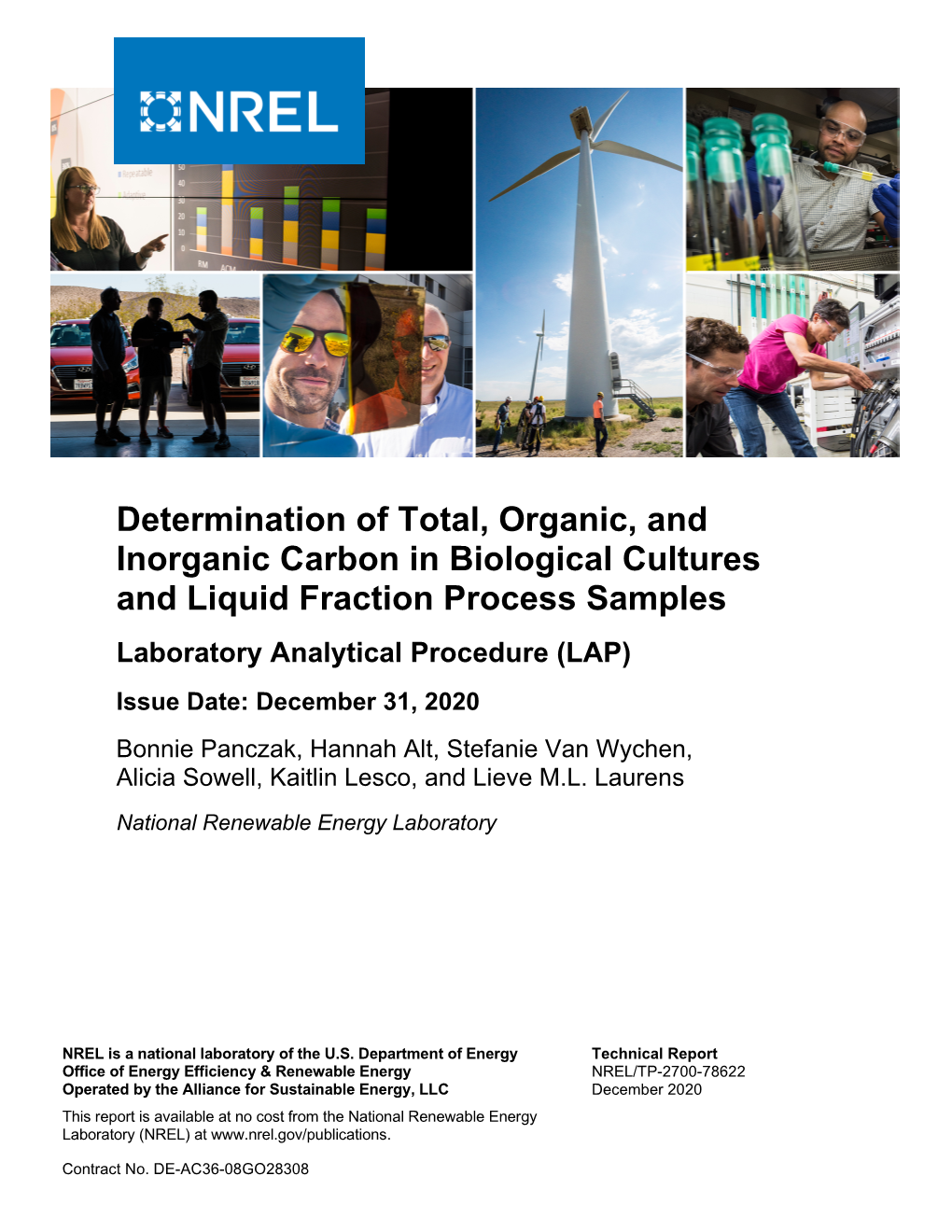 Determination of Total, Organic, and Inorganic Carbon In