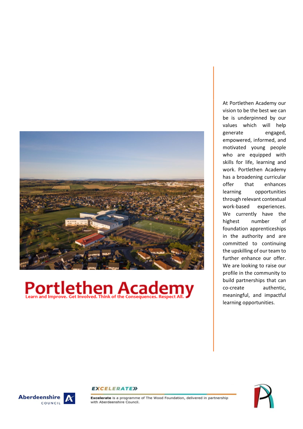 Portlethen Academy Overview