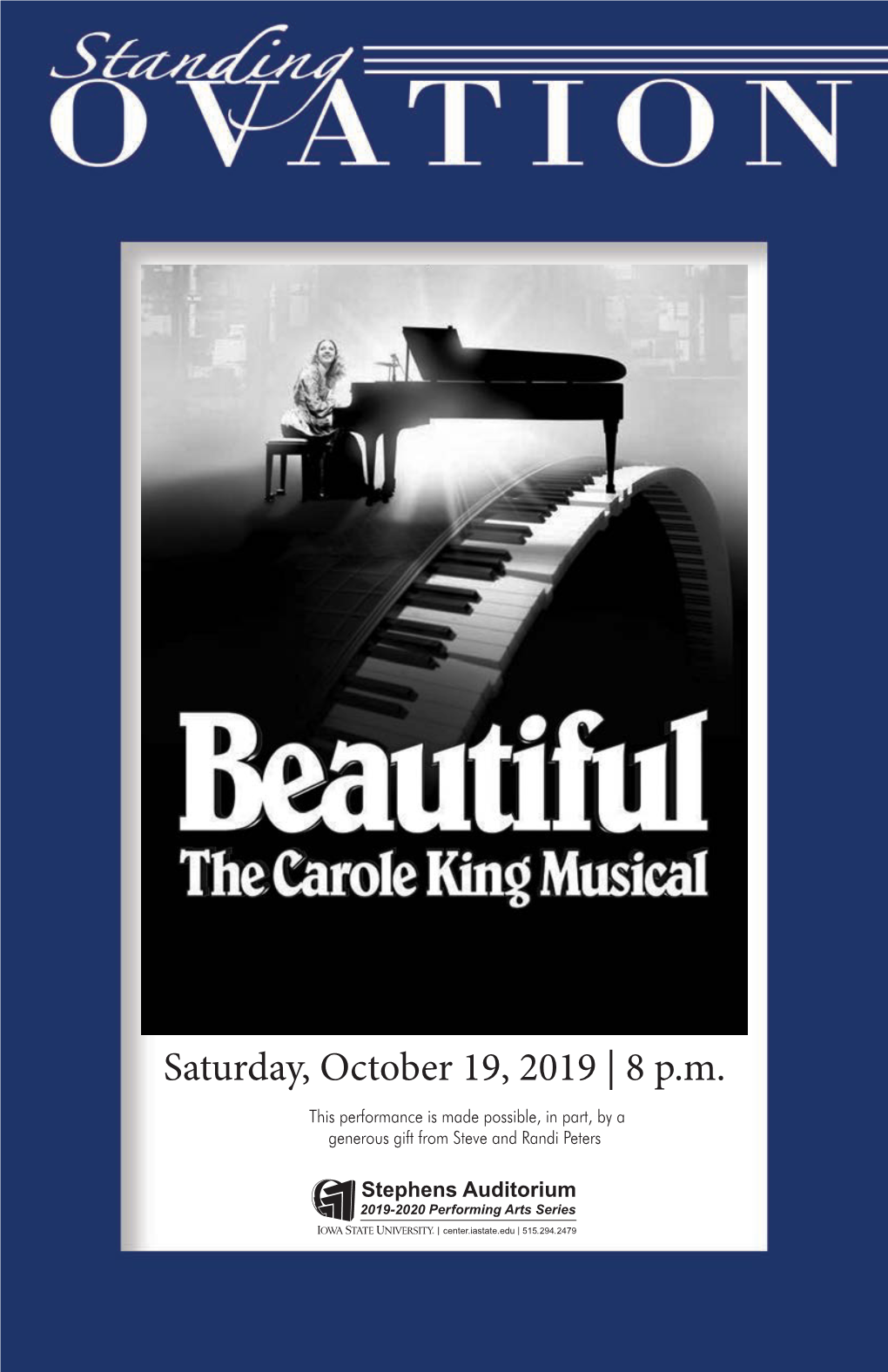 Saturday, October 19, 2019 | 8 P.M