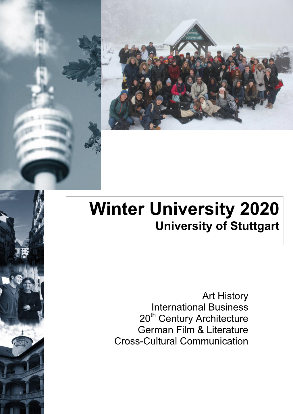 Winter University 2020 University of Stuttgart