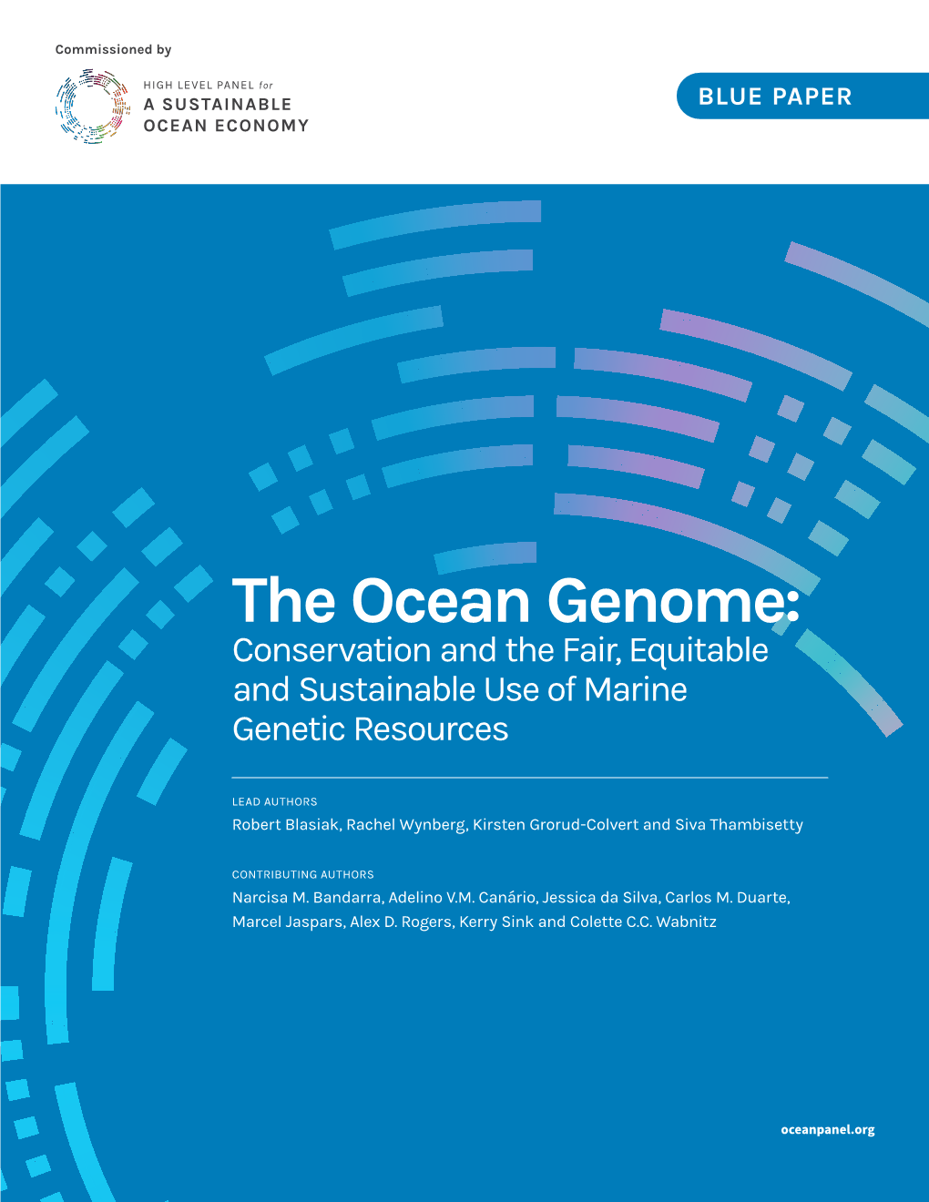 The Ocean Genome: Conservation and the Fair, Equitable and Sustainable Use of Marine Genetic Resources