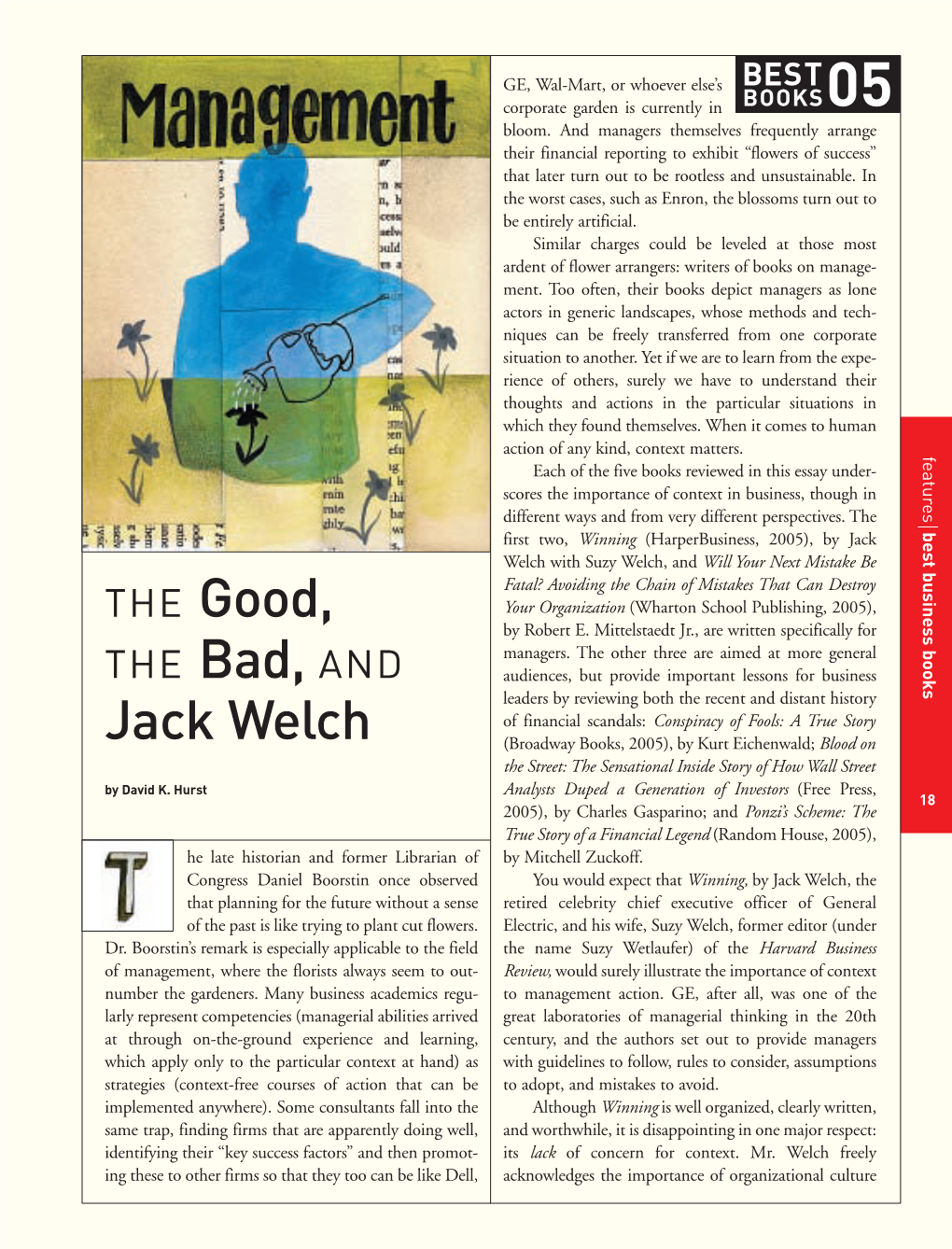 Good Bad Jack Welch Best Books 2005