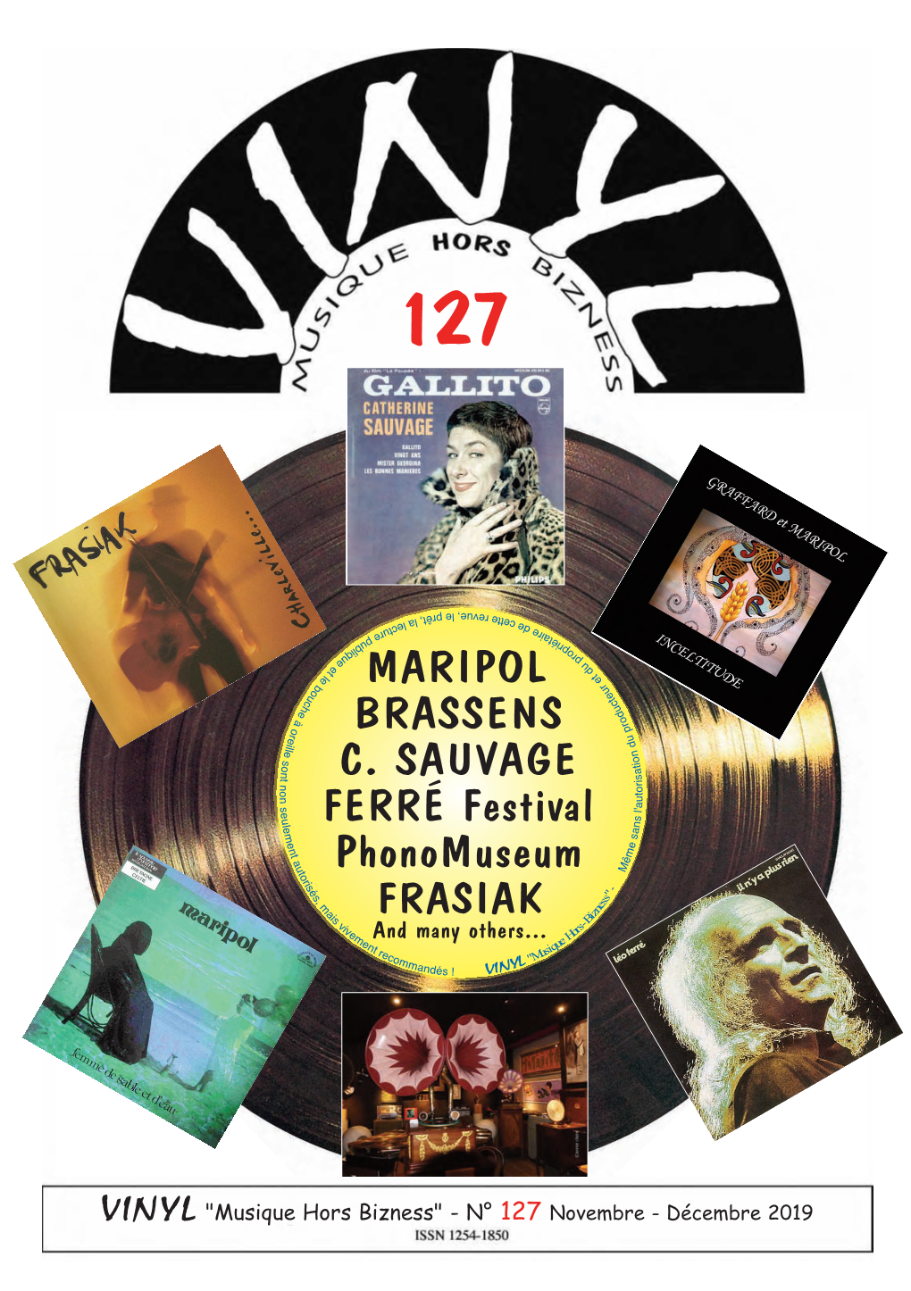 Revue Vinyl 127 Musique “Hors Bizness”