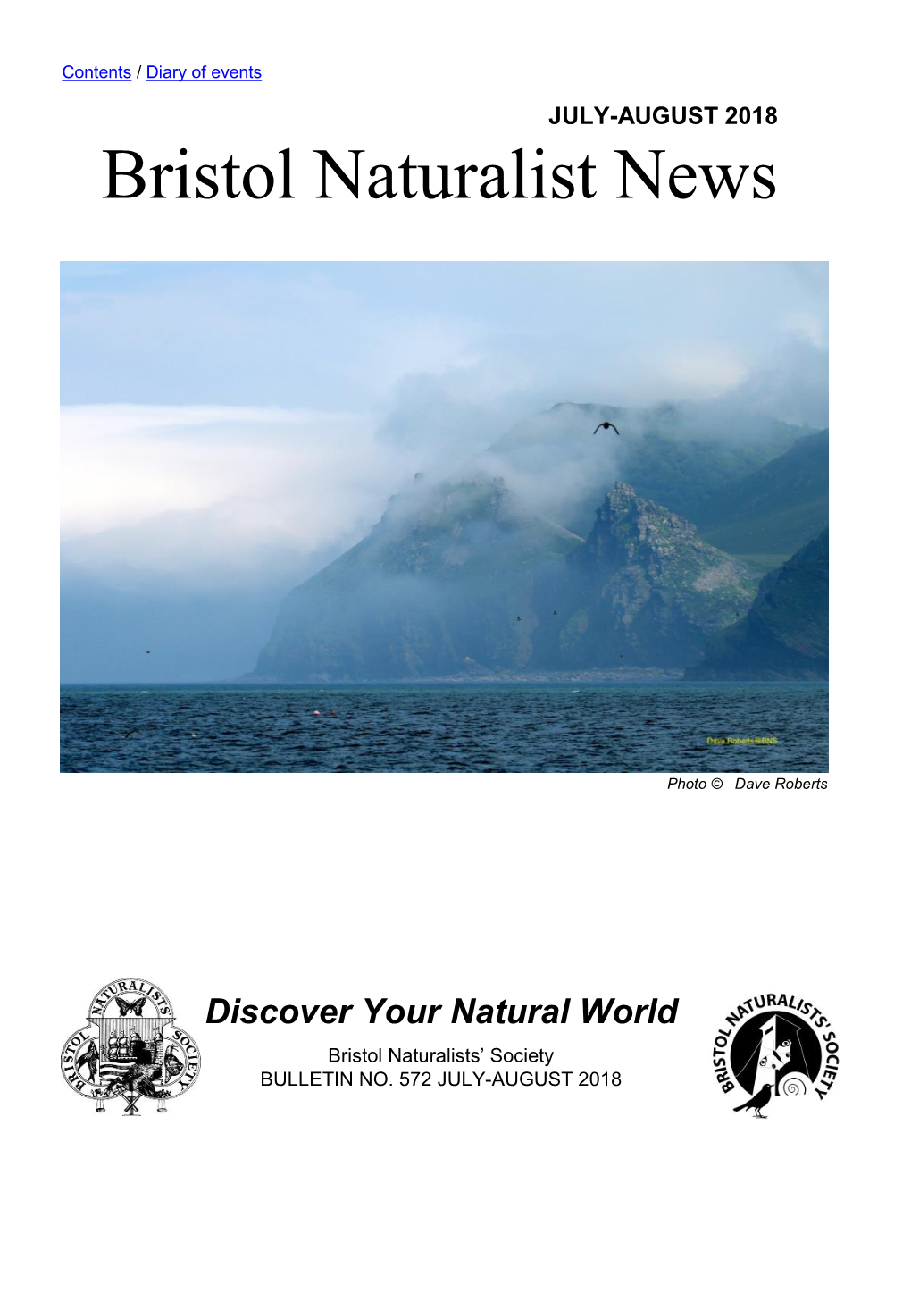 Bristol Naturalist News