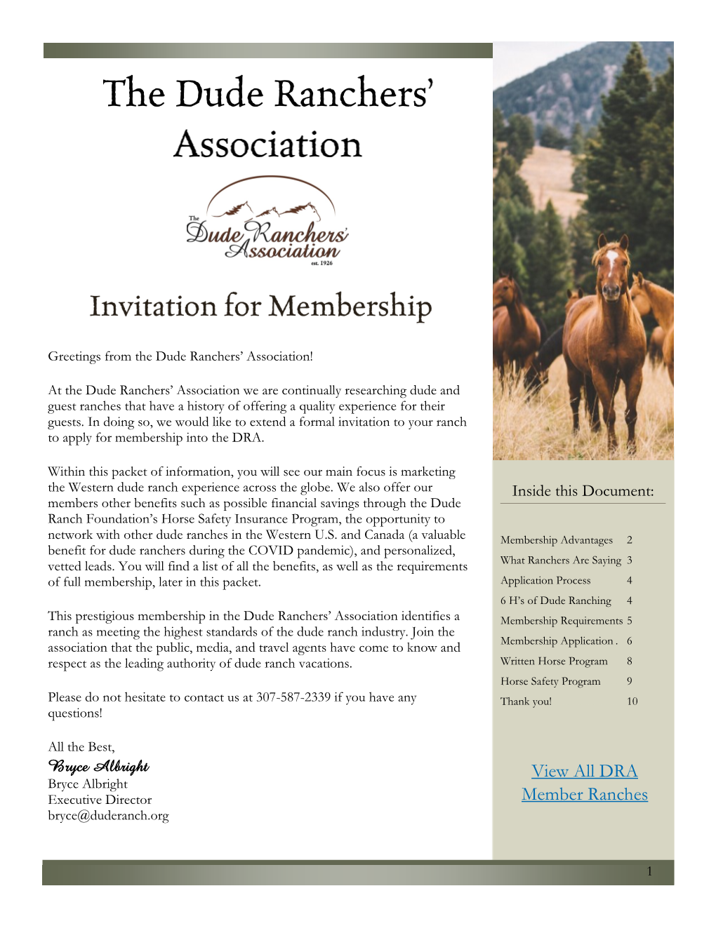 Newsletter and Office Information