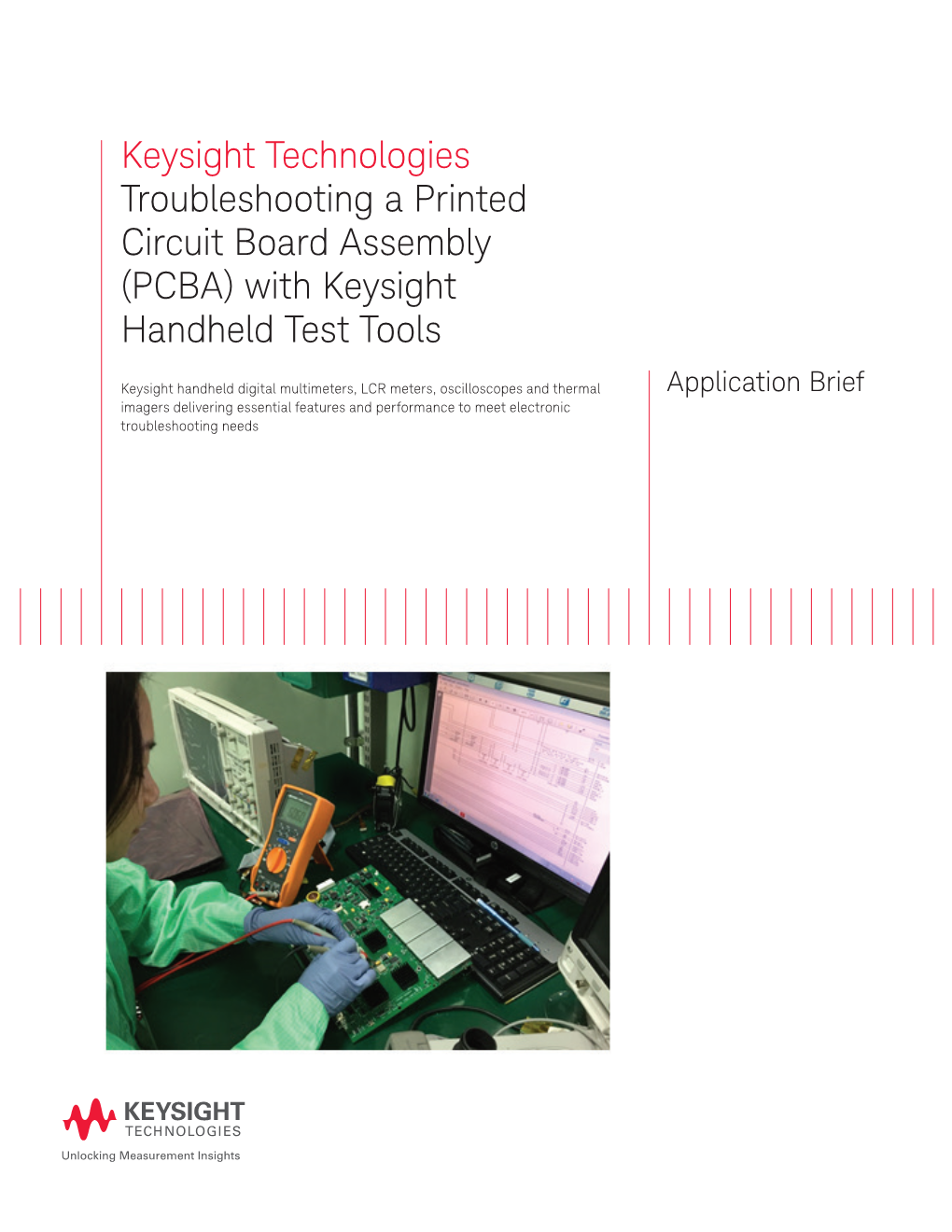 (PCBA) with Keysight Handheld Test Tools