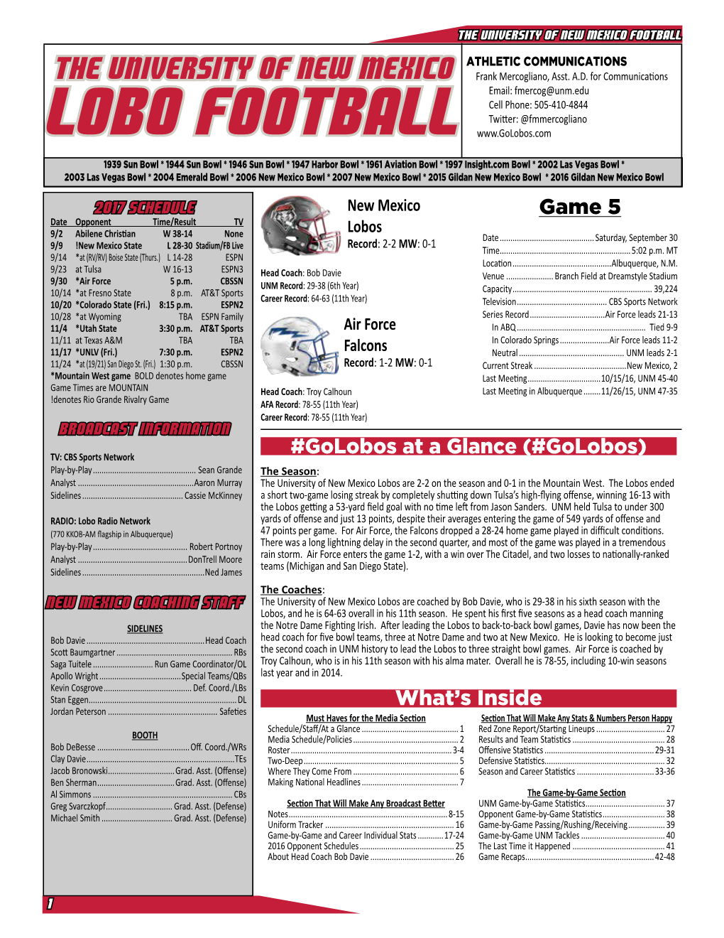 Lobo Football