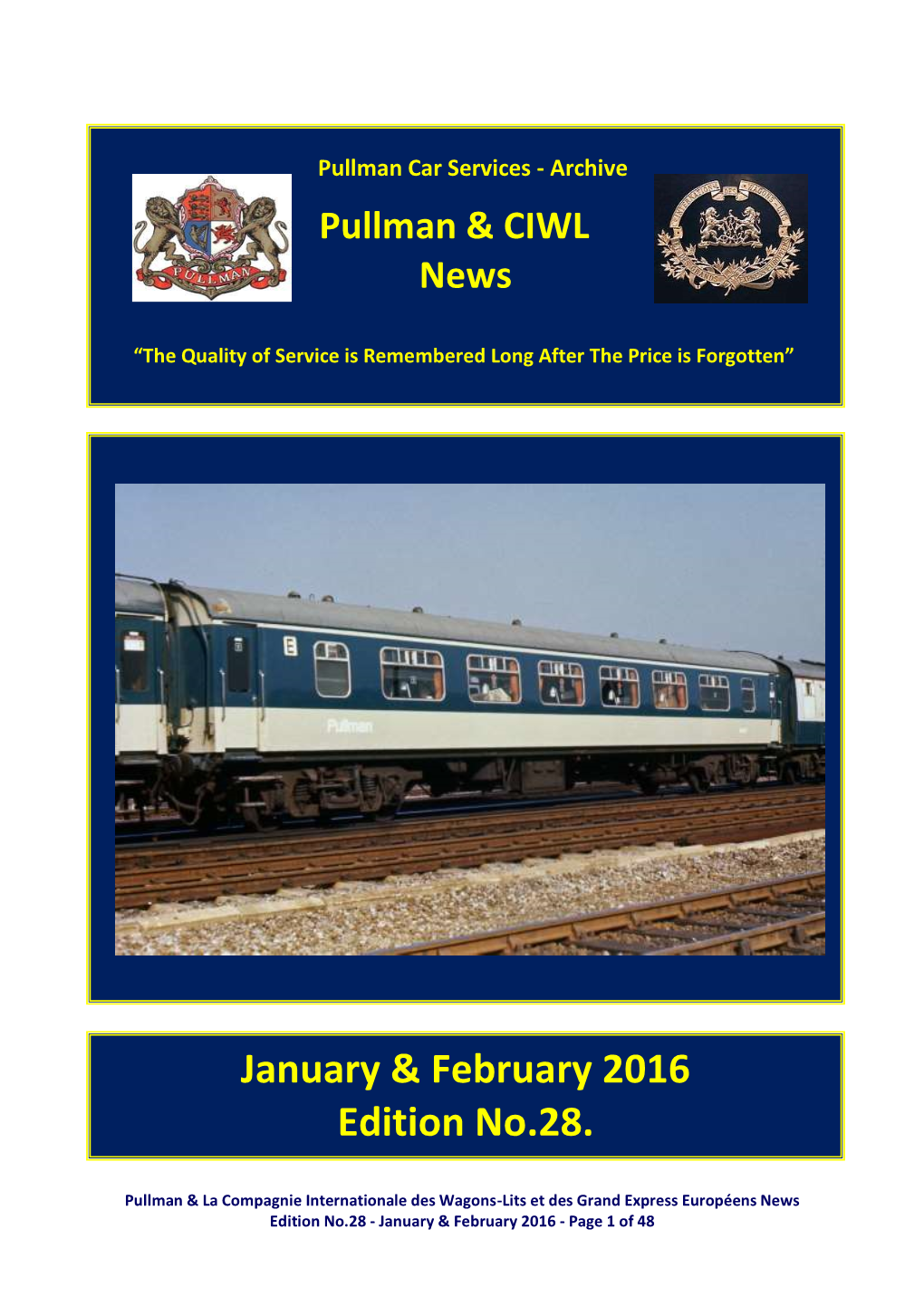 Pullman Car Services - Archive