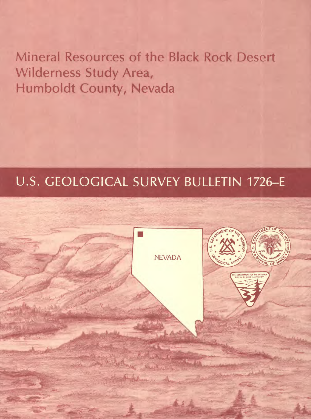 Mineral Resources of the Black Rock Desert Wilderness Study Area, Humboldt County, Nevada