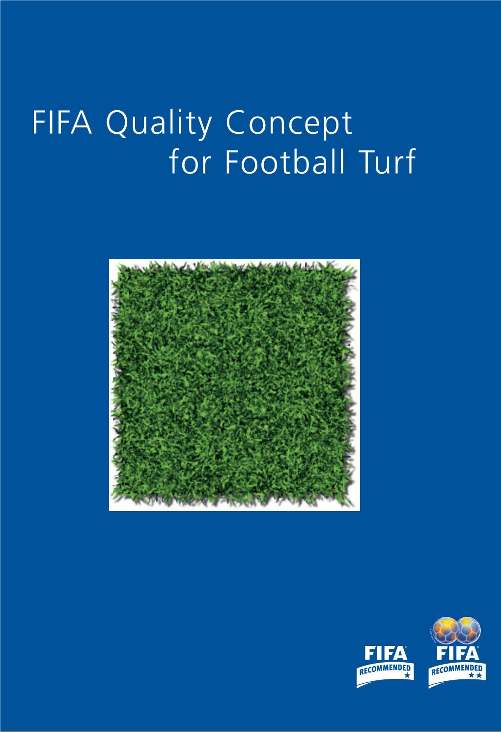 FIFA Quality Concept for Football Turf FIFA Qualityconcept for Footballturf 110.4.2006 14:21:33 Uhr 0