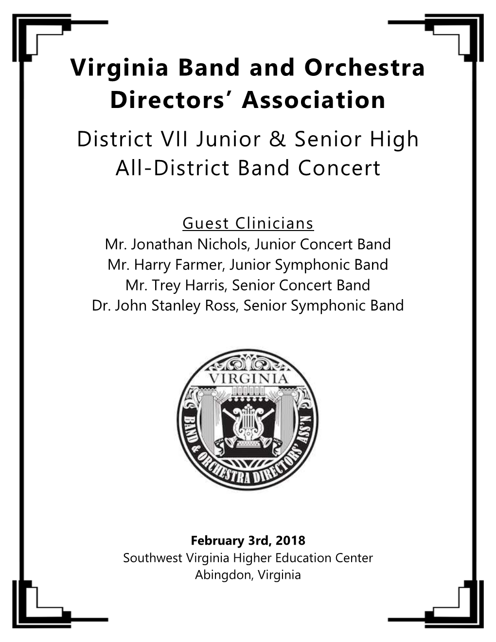 Virginia Band and Orchestra Directors' Association