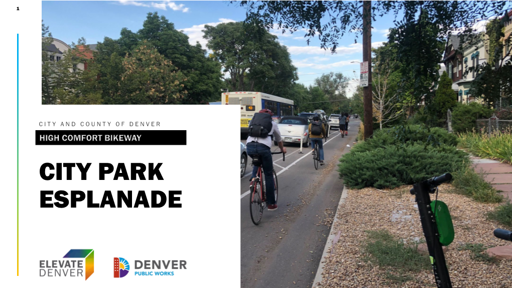 City Park Esplanade Bikeway