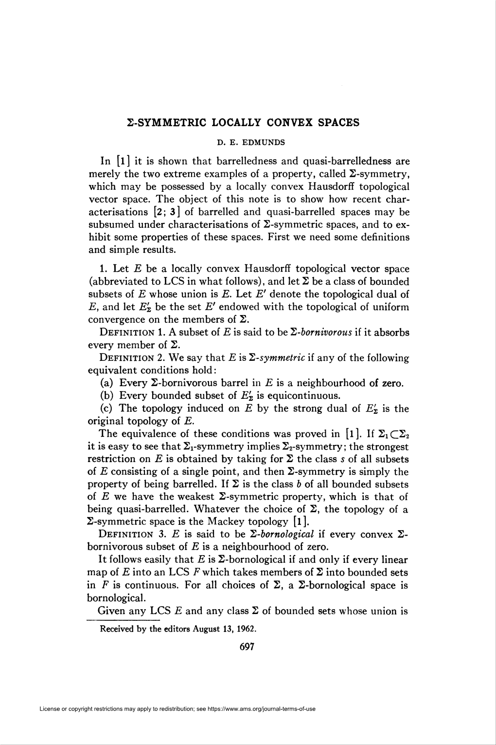 2-Symmetric Locally Convex Spaces