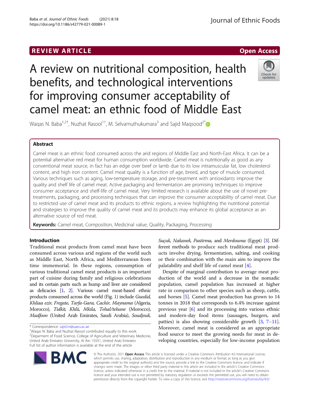 A Review on Nutritional Composition, Health