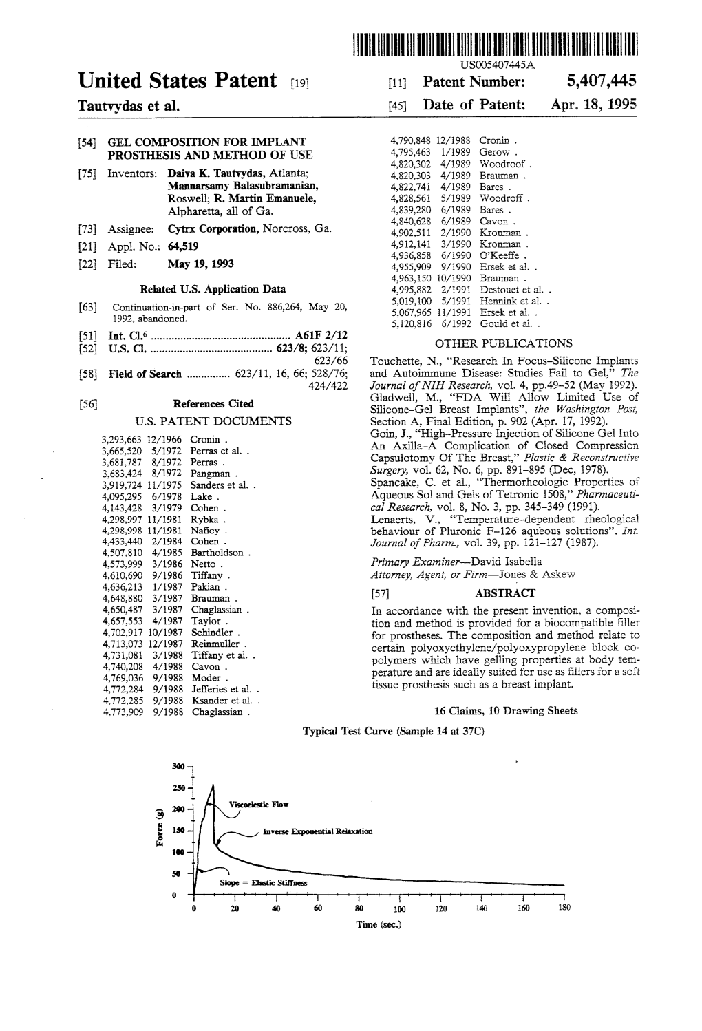 US5407445.Pdf