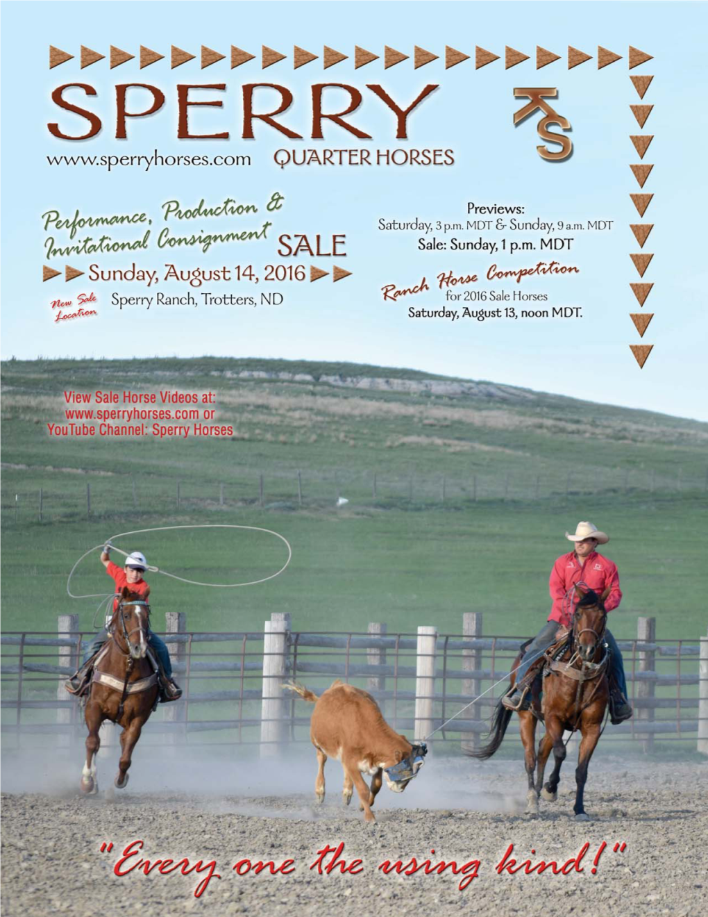 Sperry Horse Sale