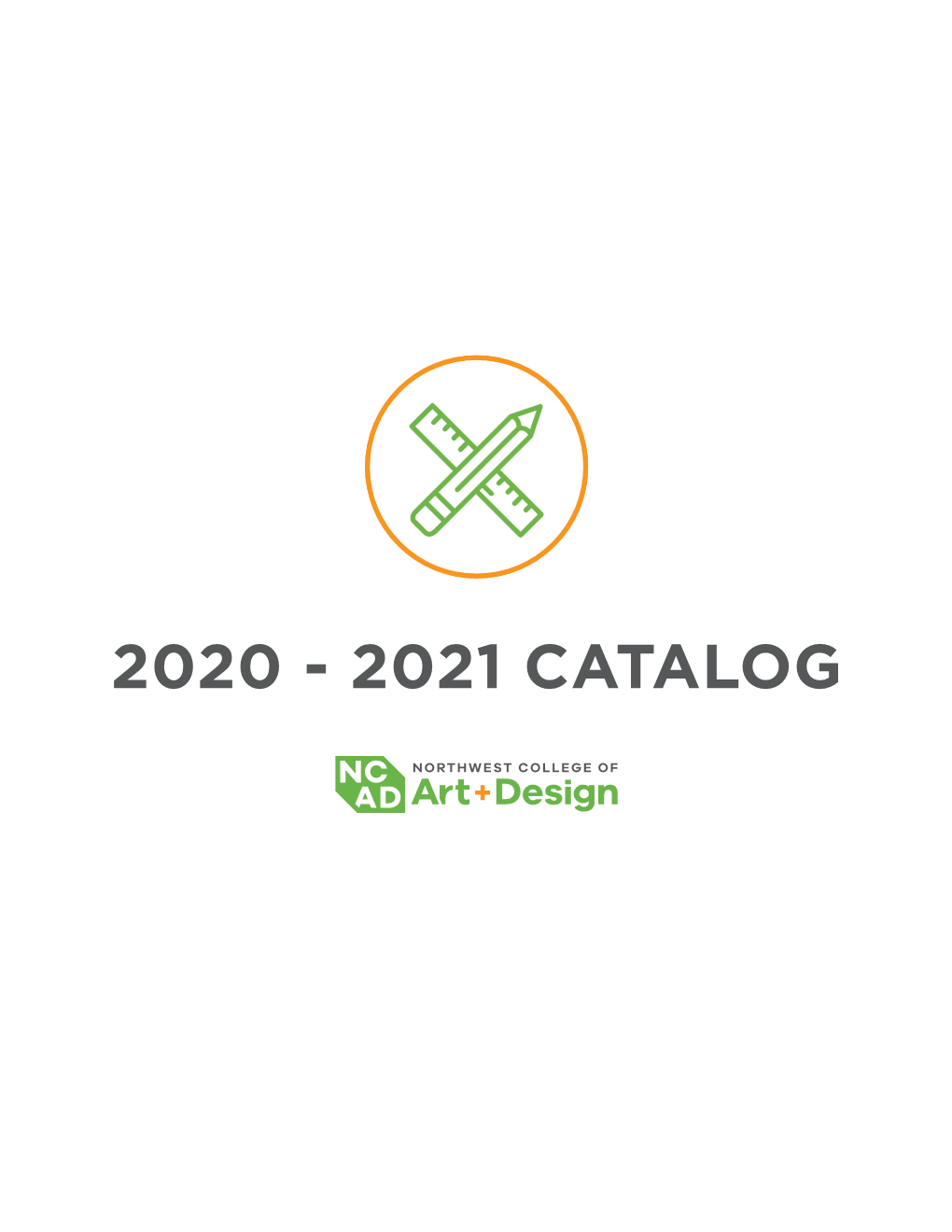 2020 - 2021 Catalog Table of Contents