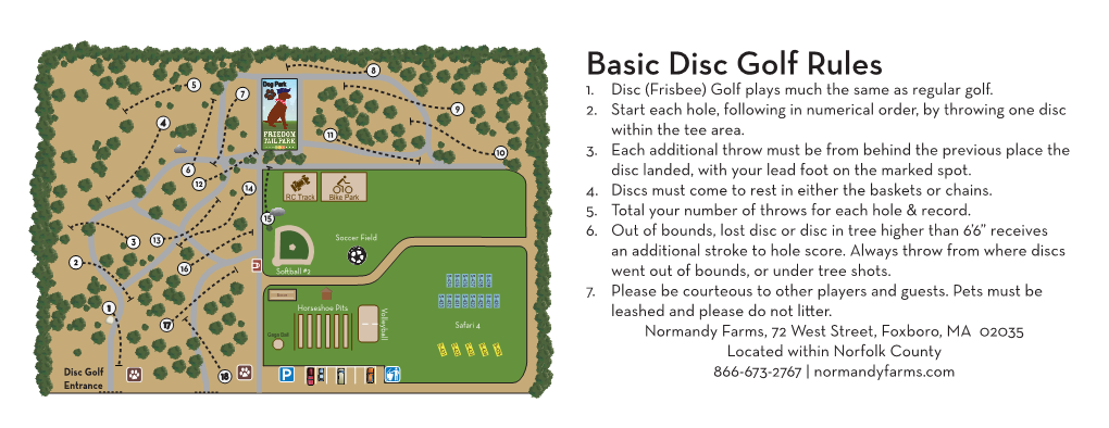 Basic Disc Golf Rules 5 Dog Park 7 1