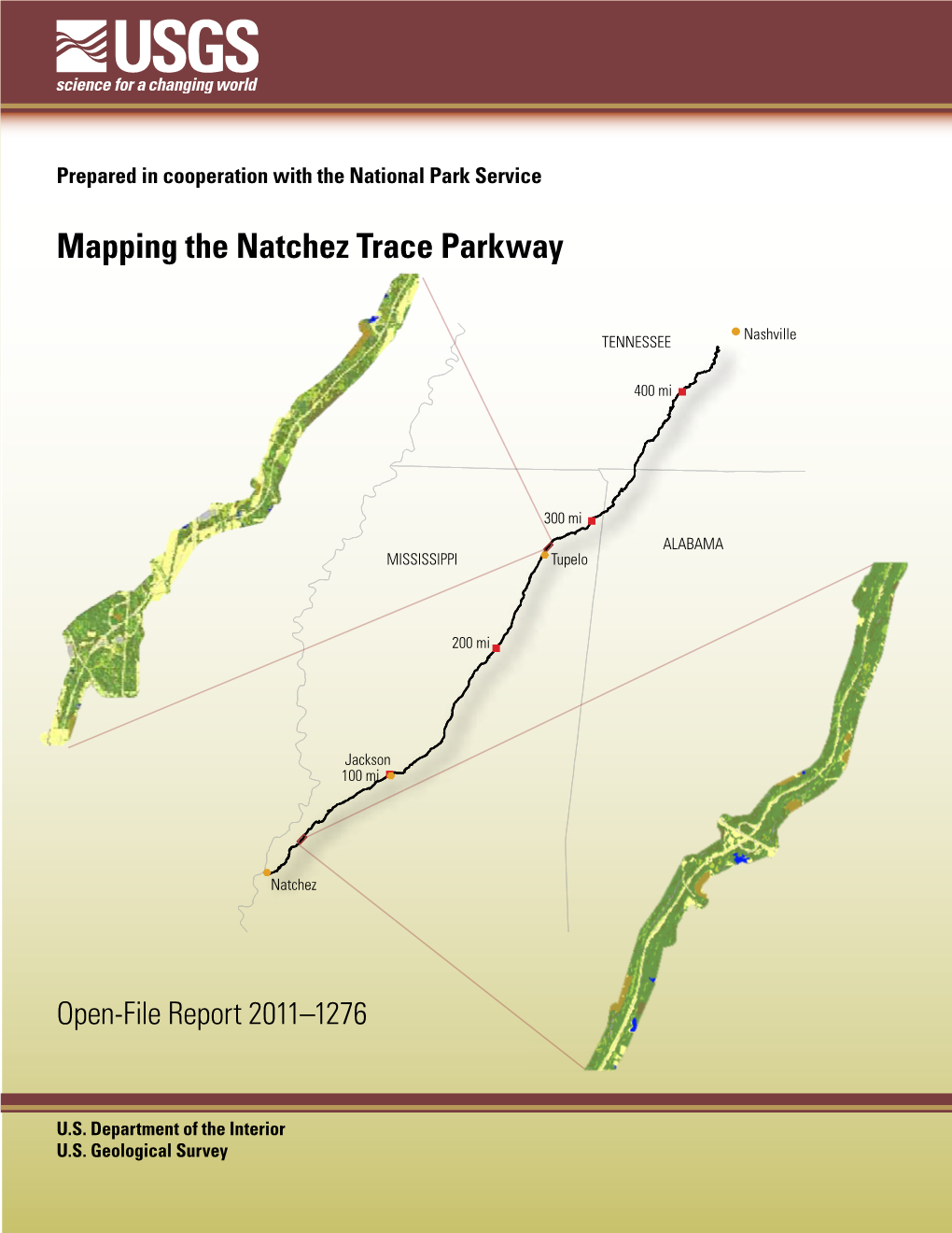 Mapping the Natchez Trace Parkway