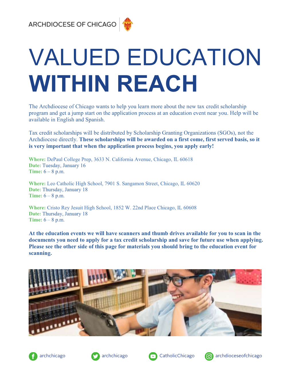 Valued Education Within Reach