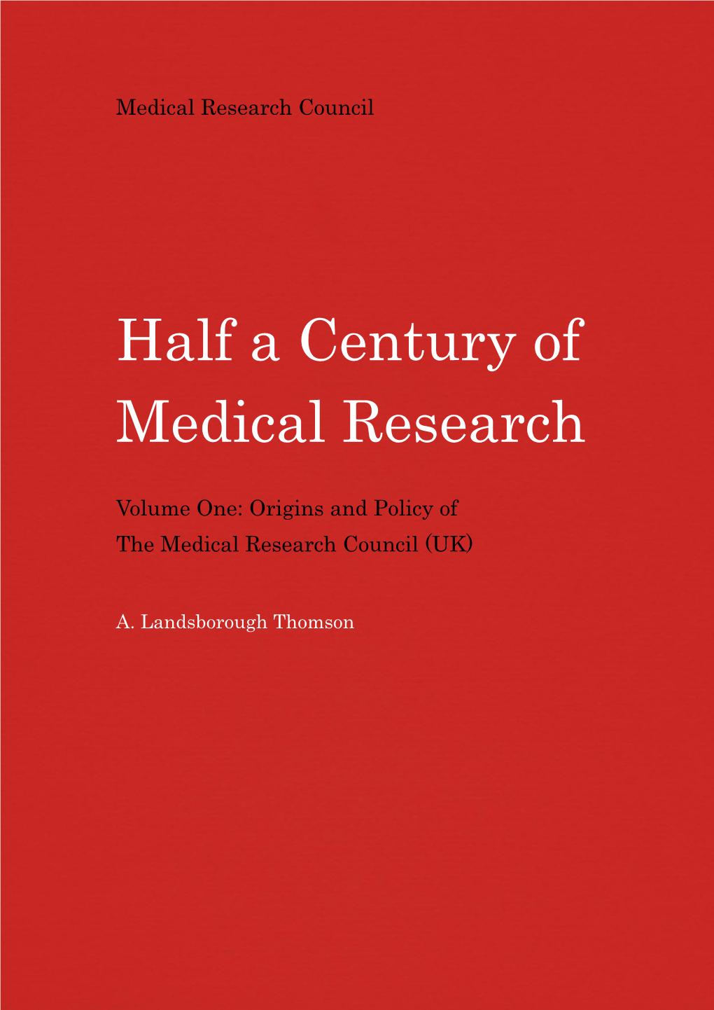 Half a Century of Medical Research