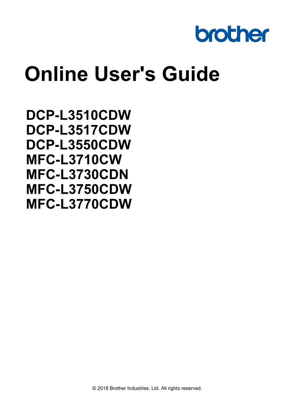 Online User's Guide