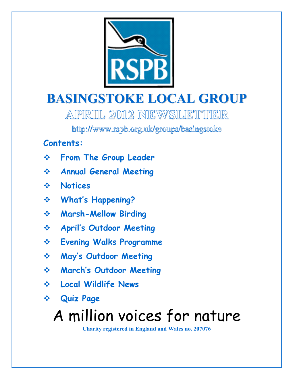 Basingstoke Local Group