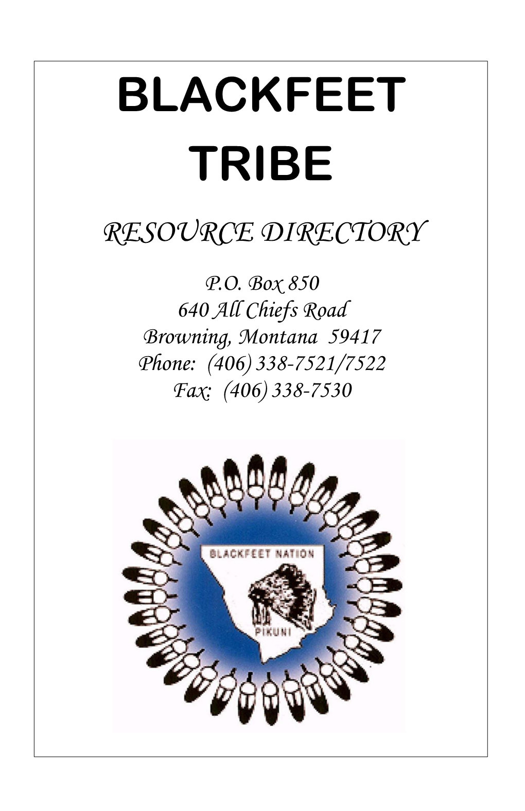 Tribal Resource Directory