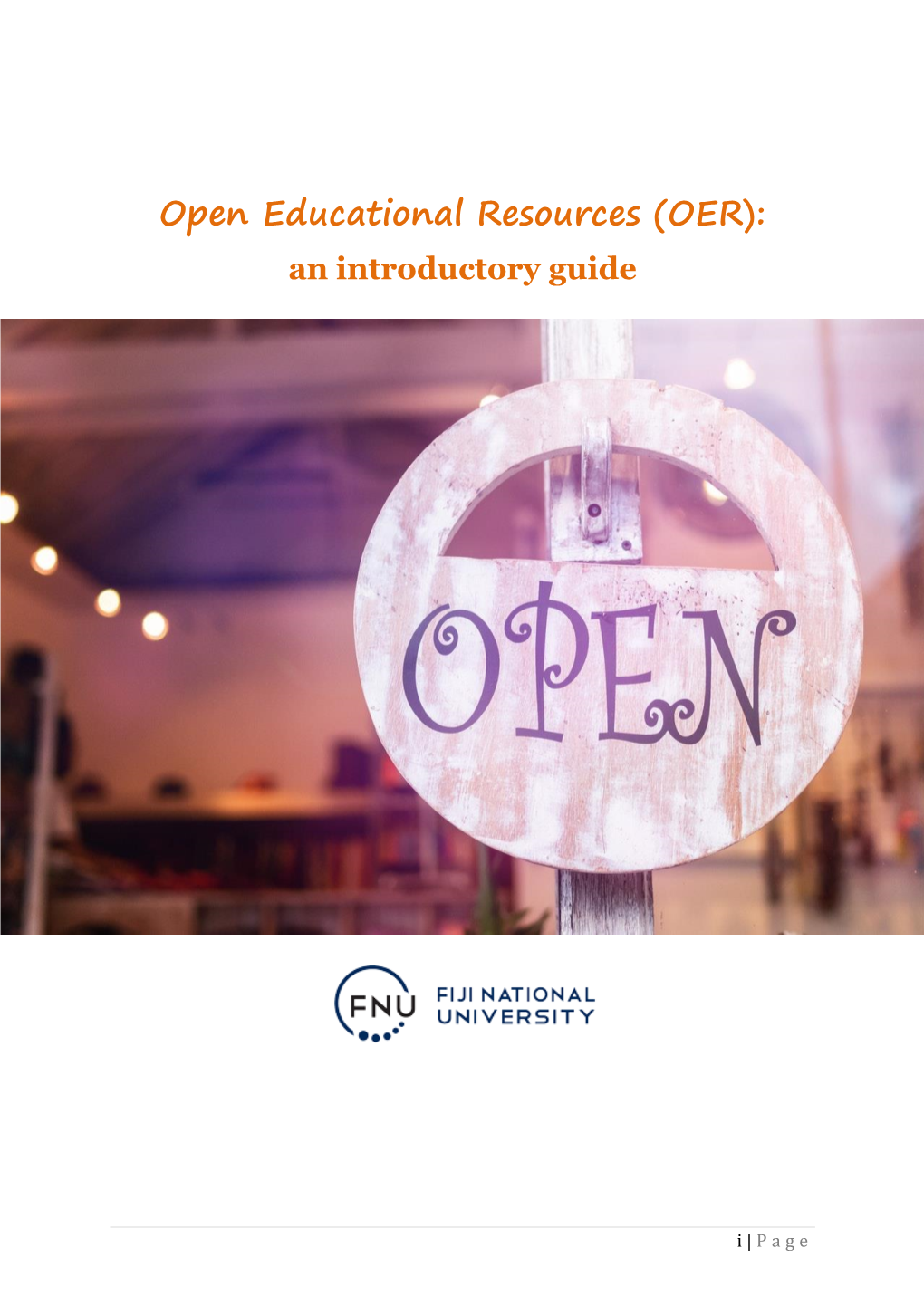 OER): an Introductory Guide