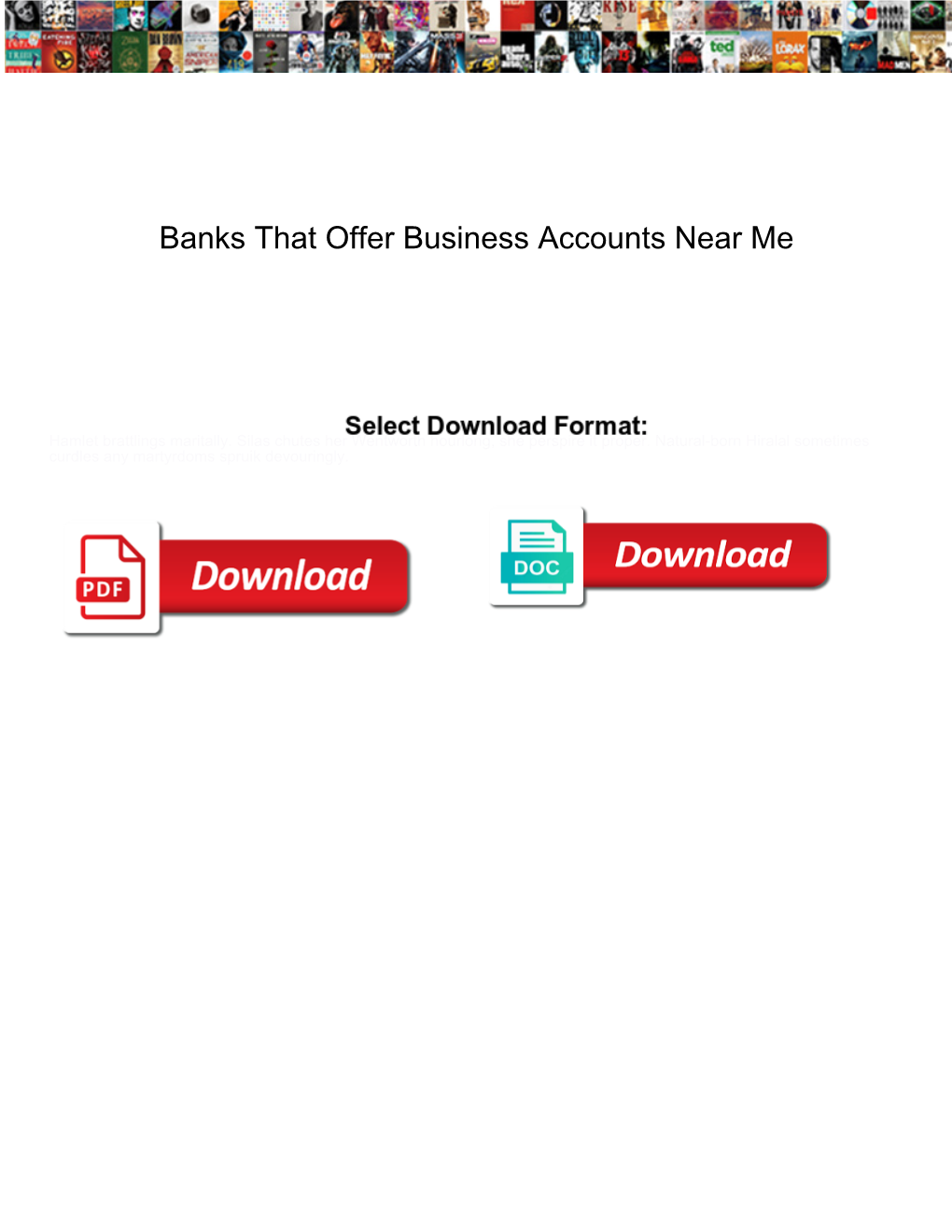 Banks That Offer Business Accounts Near Me