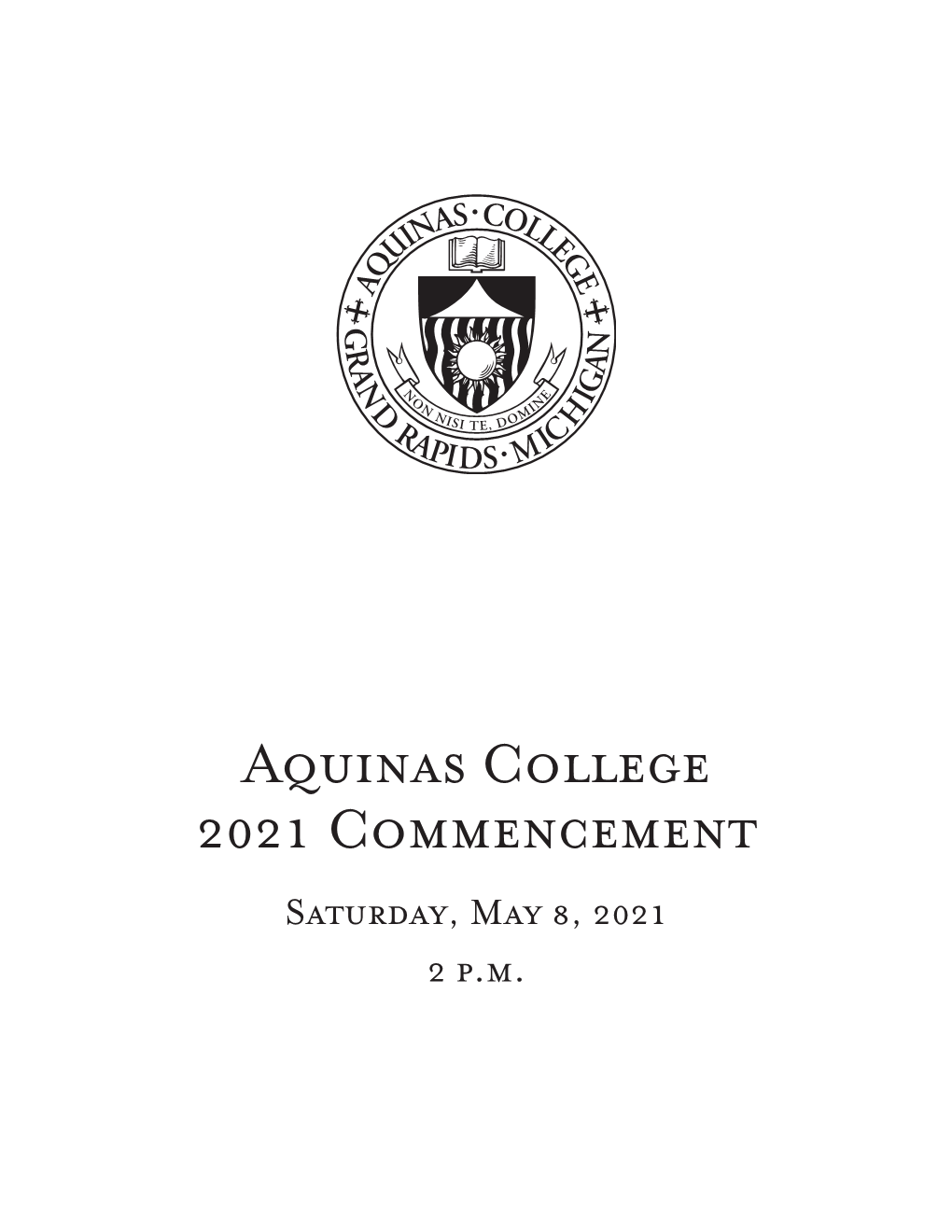 Commencement 2021.Indd