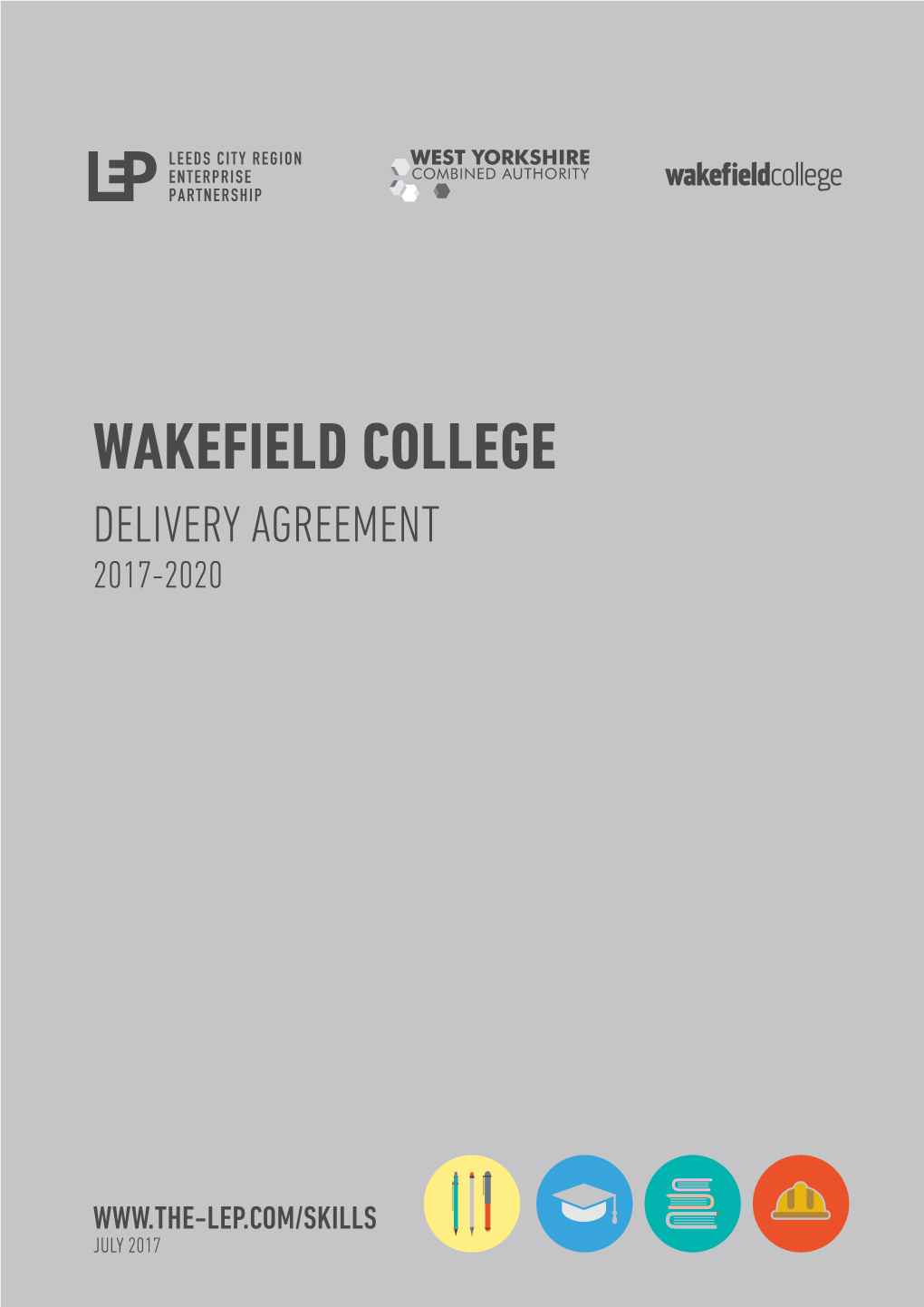 Wakefield College Delivery Agreement 2017-2020