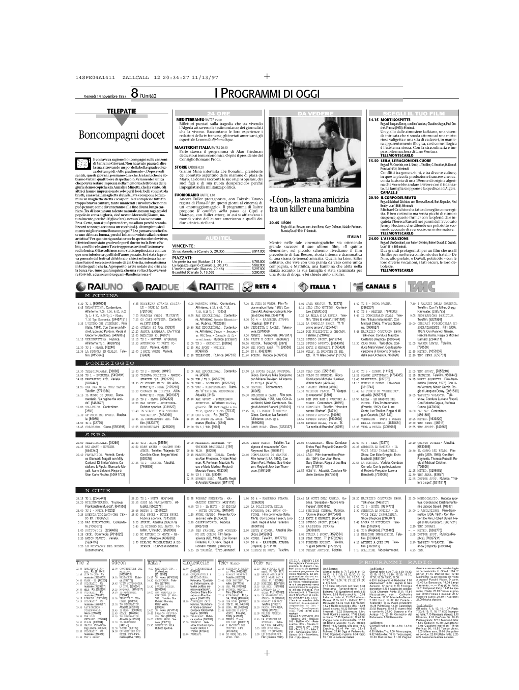 Boncompagni Docet Esperti De Le Monde Diplomatique