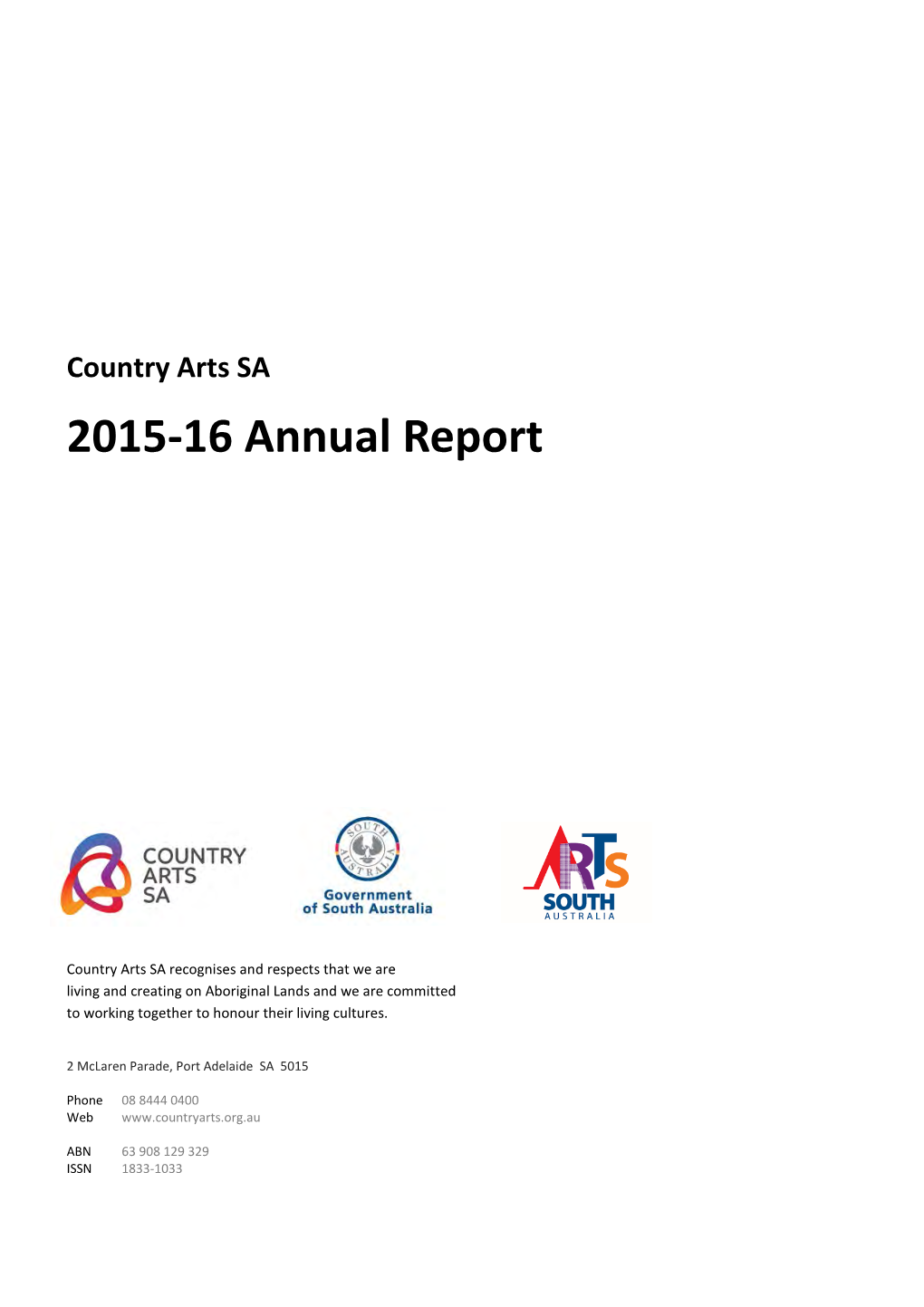 2015-16 Annual Report