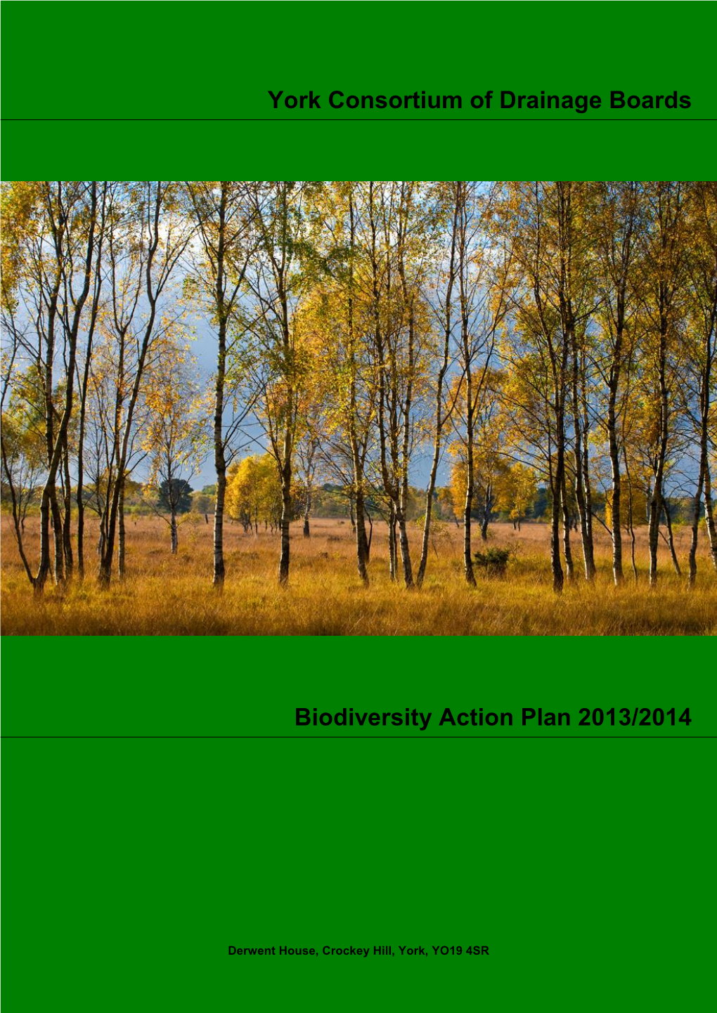 YCDB Biodiversity Action Plan