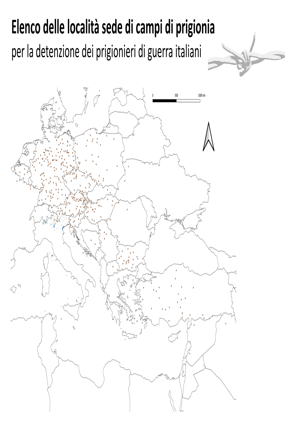 Elenco Delle Località Sede Di Campi Di Prigionia