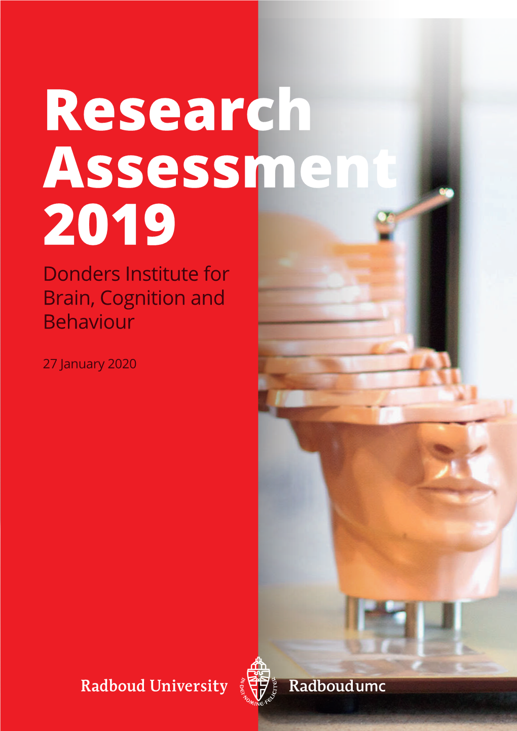 Research Assessment 2019 Donders Institute for Brain, Cognition and Behaviour