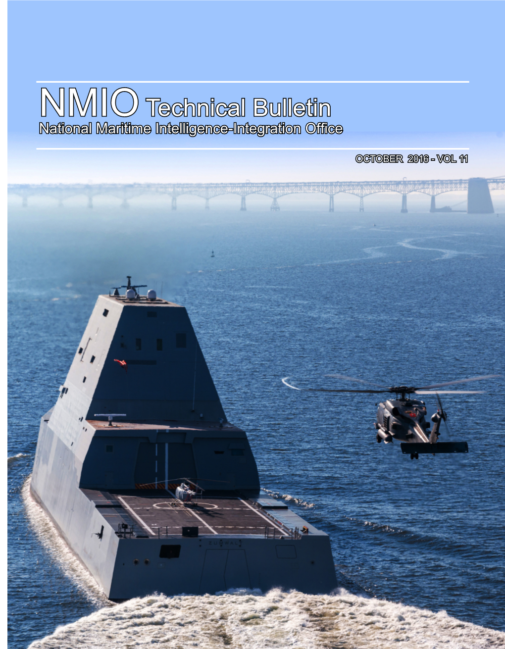 NMIO Technical Bulletin National Maritime Intelligence-Integration Office