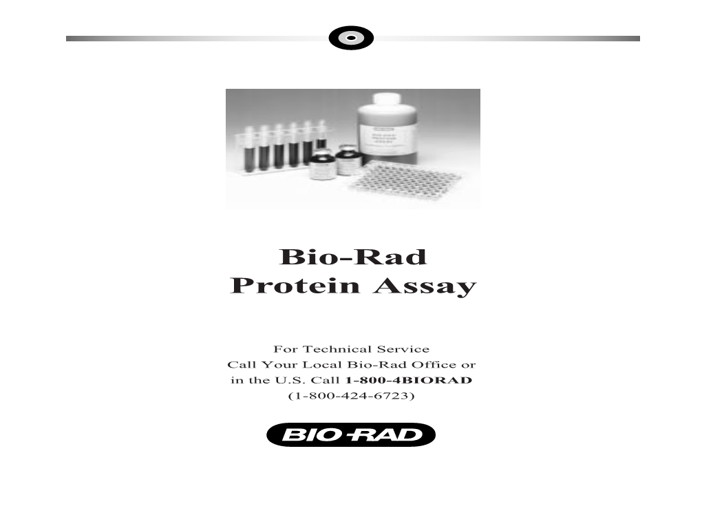 Bio-Rad Protein Assay