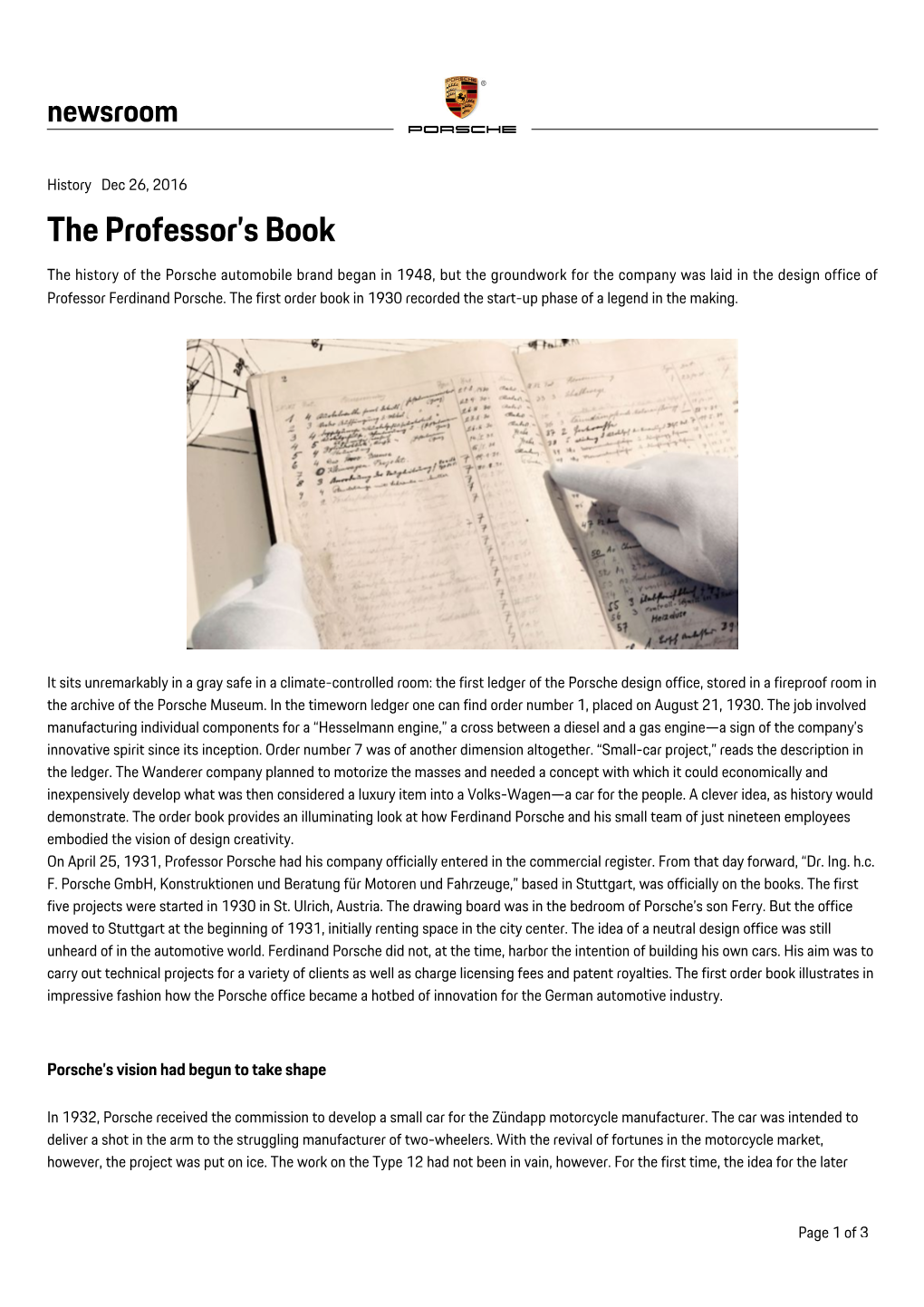 The Professor's Book