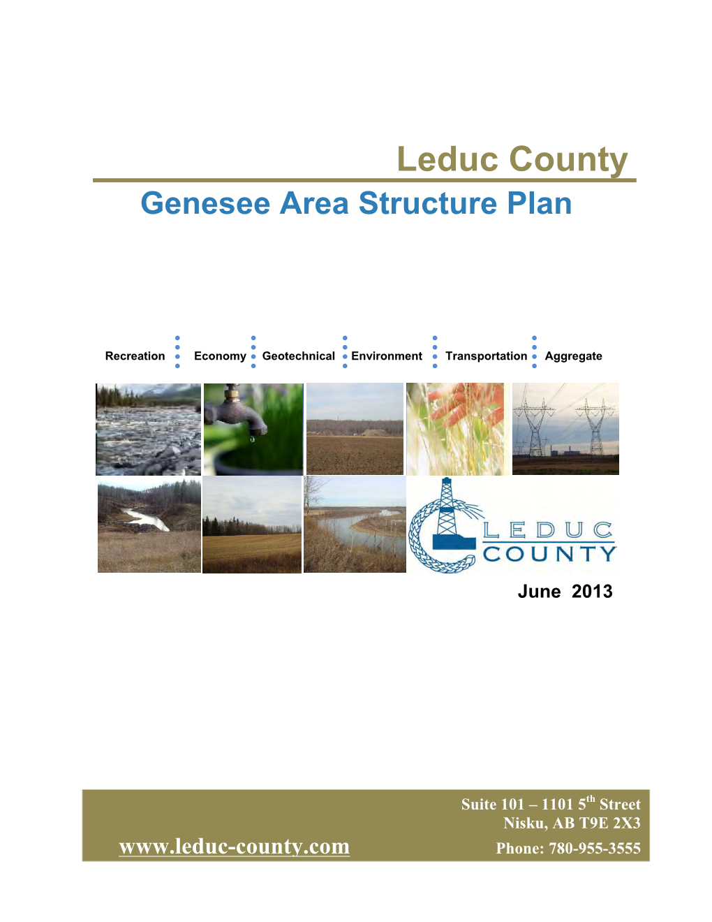 Genesee Area Structure Plan